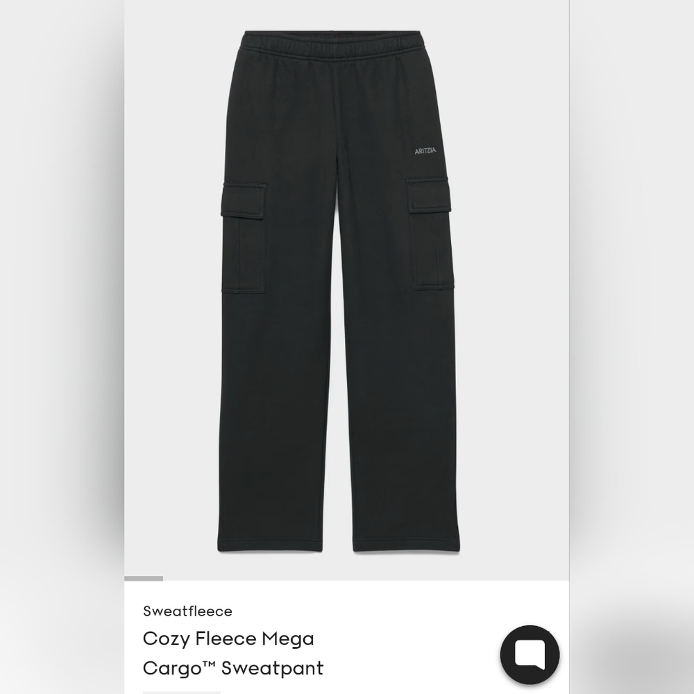 Tna cozyfleece cargo sweatpants